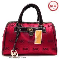 michael kors logo monogram medium rood boekentassen Online Nederland 2fnrf755